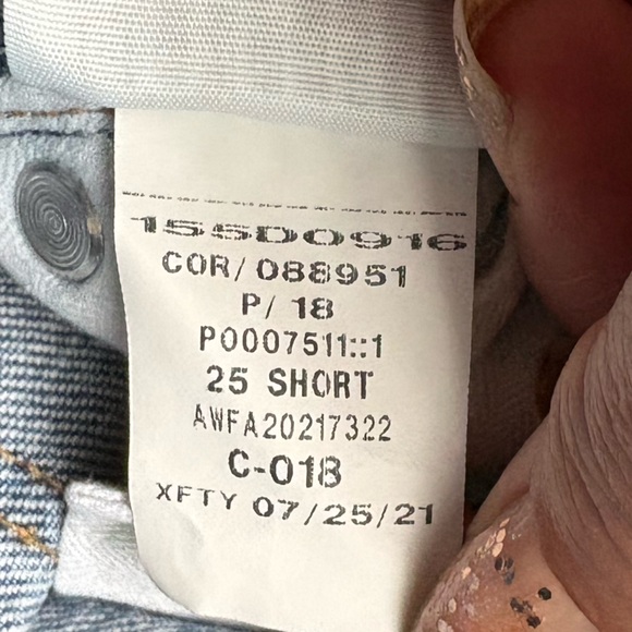 Abercrombie and Fitch the 90s straight ultra high-rise curve love jeans size 25. - Picture 7 of 7